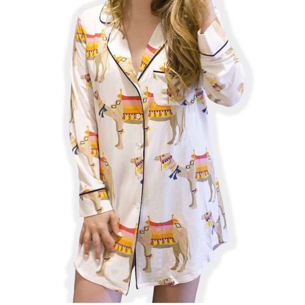 Katie Kime camel nightshirt